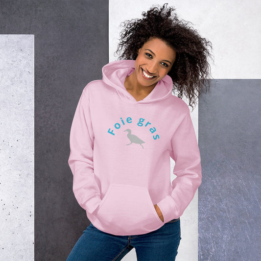 Foie gras womens hoodie to keep you warm when away from the kitchen