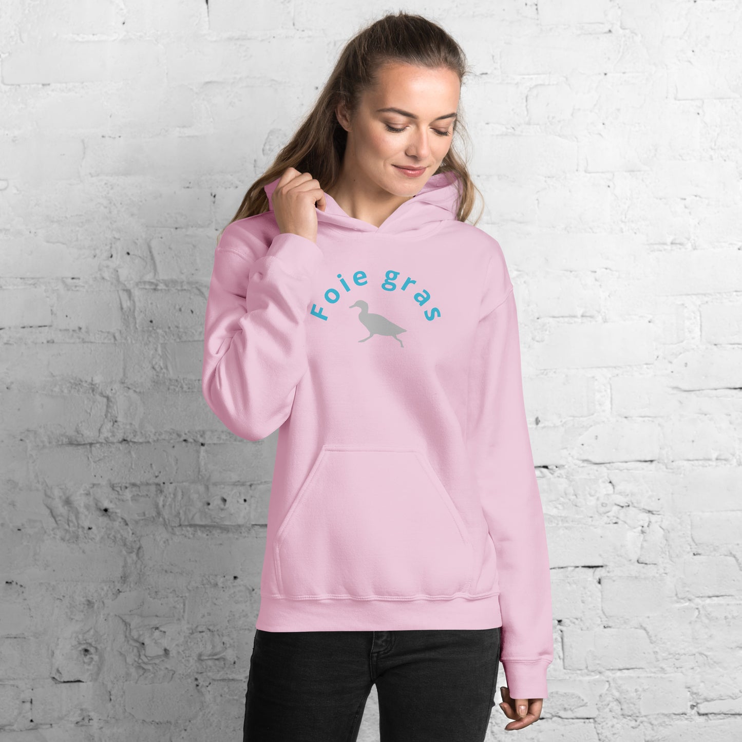 Foie gras womens hoodie to keep you warm when away from the kitchen