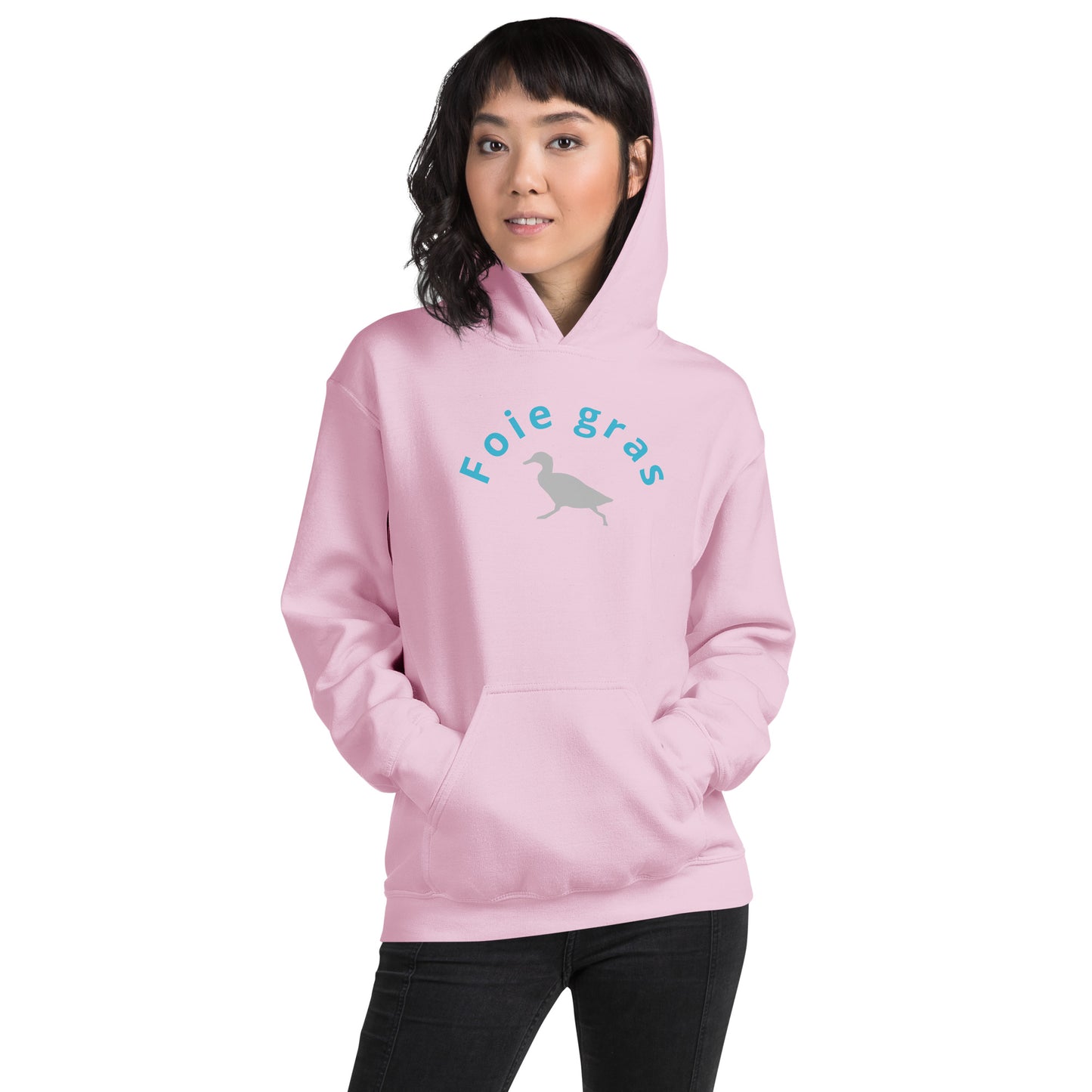 Foie gras womens hoodie to keep you warm when away from the kitchen