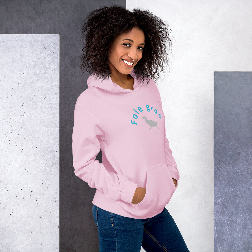 Foie gras womens hoodie to keep you warm when away from the kitchen